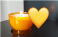 Kerze von Ute für Isabel Schalück